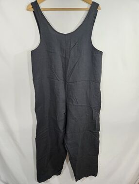 Altar Houseline Minimalist Jumpsuit Size L Charcoal